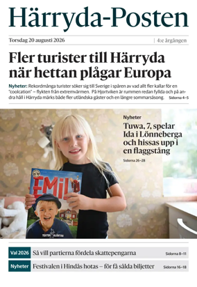 Cover of Harryda-Posten