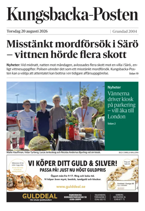 Cover of Kungsbacka-Posten