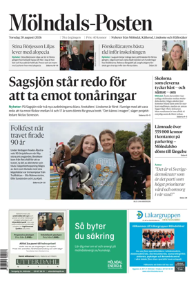 Cover of Molndals-Posten