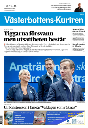Cover of Vasterbottens-Kuriren