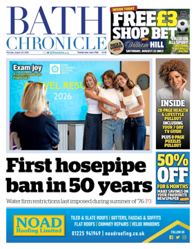 Cover of Bath Chronicle