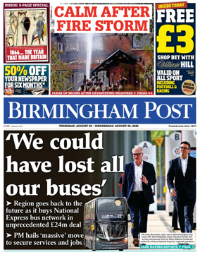 Cover of Birmingham Post