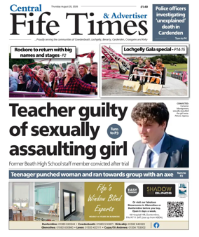 Cover of Central Fife Times