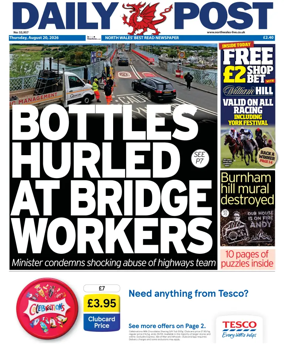 Cover of Daily Post (North Wales)