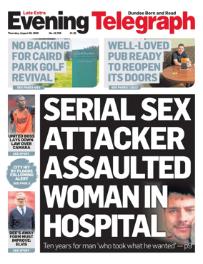 Cover of Evening Telegraph (First Edition)