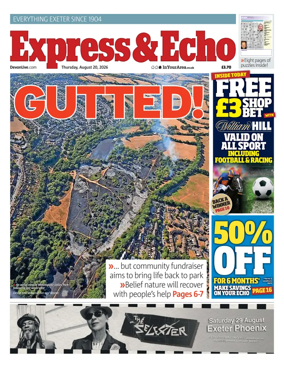 Cover of Express & Echo (City & East Devon Edition)