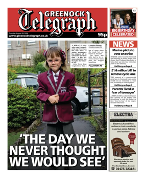 Cover of Greenock Telegraph