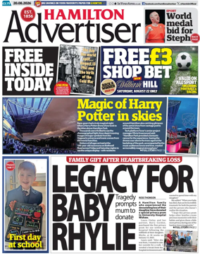 Cover of Hamilton Advertiser