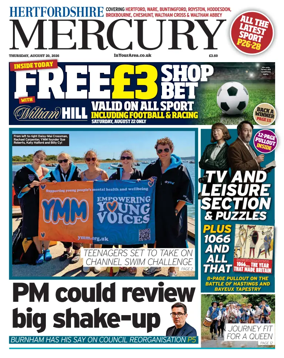 Cover of Hertfordshire Mercury