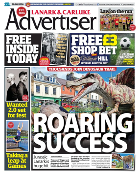 Cover of Lanark & Carluke Advertiser