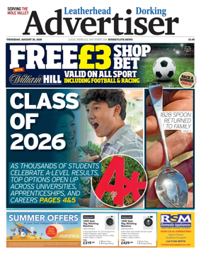 Cover of Leatherhead & Dorking Advertiser