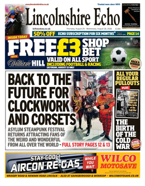Cover of Lincolnshire Echo