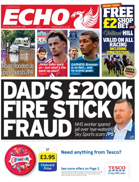 Cover of Liverpool Echo