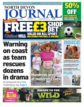 Cover of North Devon Journal