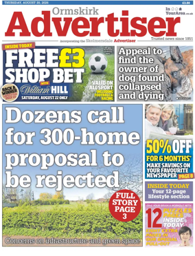 Cover of Ormskirk Advertiser