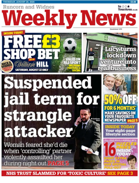 Cover of Runcorn & Widnes Weekly News