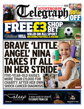 Cover of Scunthorpe Telegraph