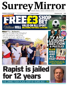 Cover of Surrey Mirror