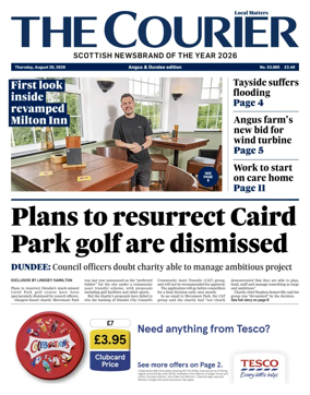 Cover of The Courier & Advertiser (Angus and Dundee)