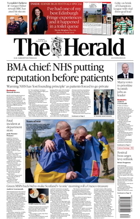 Cover of The Herald (Scotland)