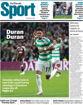 Cover of Herald Sport