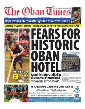 Cover of The Oban Times