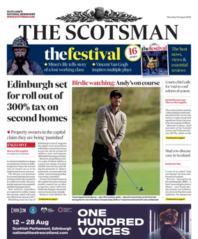 Cover of The Scotsman
