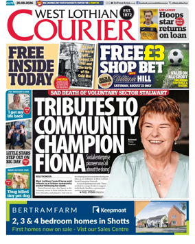 Cover of West Lothian Courier