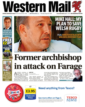 Cover of Western Mail