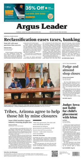 Cover of Argus Leader