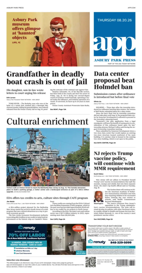 Cover of Asbury Park Press