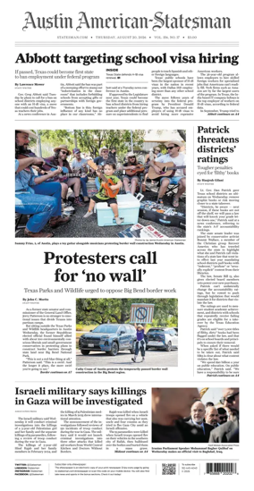 Cover of Austin American-Statesman