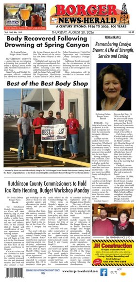Cover of Borger News-Herald