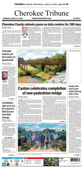 Cover of Cherokee Tribune