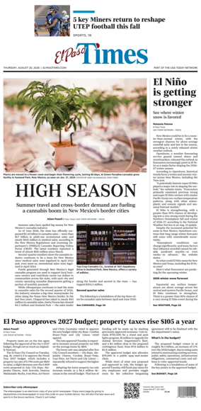 Cover of El Paso Times