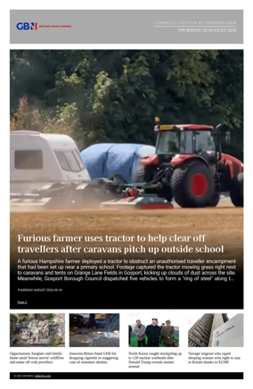 Cover of GB News UK