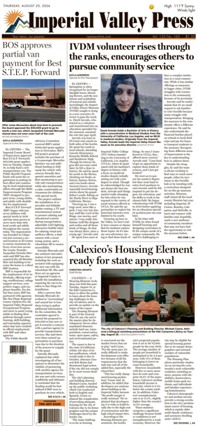 Cover of Imperial Valley Press