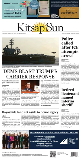 Cover of Kitsap Sun