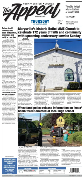 Cover of Marysville Appeal-Democrat