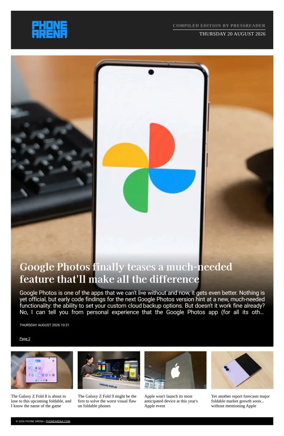 Cover of Phone Arena - Compiled Edition