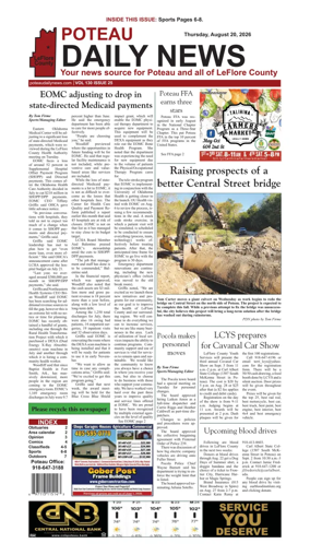 Cover of Poteau Daily News