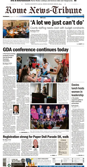 Cover of Rome News-Tribune