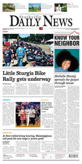 Cover of Starkville Daily News
