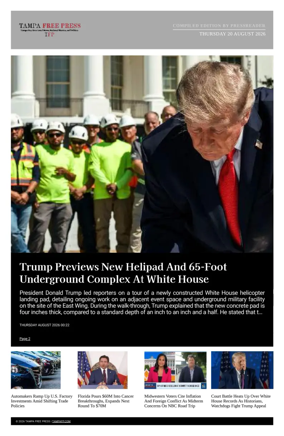 Cover of Tampa Free Press