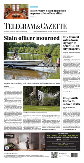 Cover of Telegram & Gazette