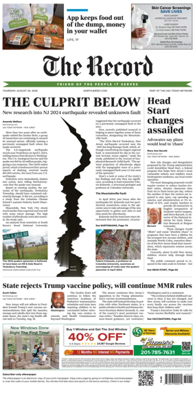 Cover of The Bergen Record