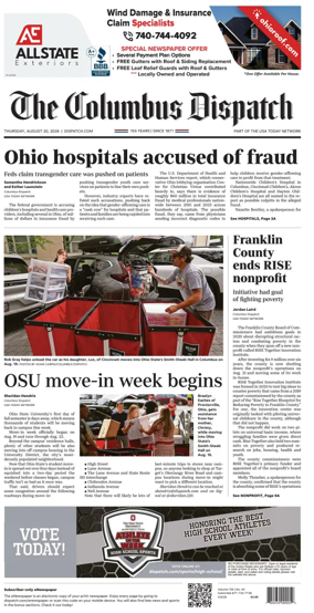 Cover of The Columbus Dispatch