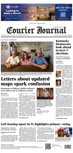 Cover of The Courier-Journal (Louisville)