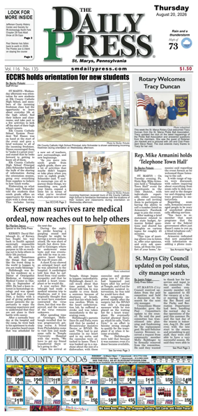 Cover of The Daily Press