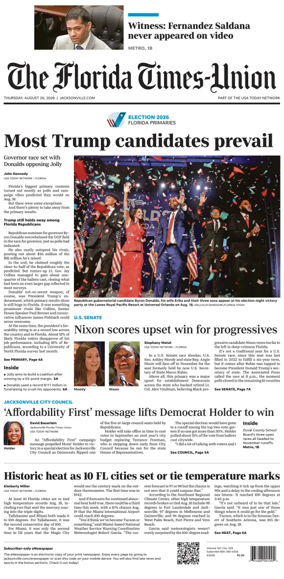 Cover of The Florida Times-Union